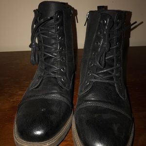 Men  Fashion Boots Black  Size 8.5